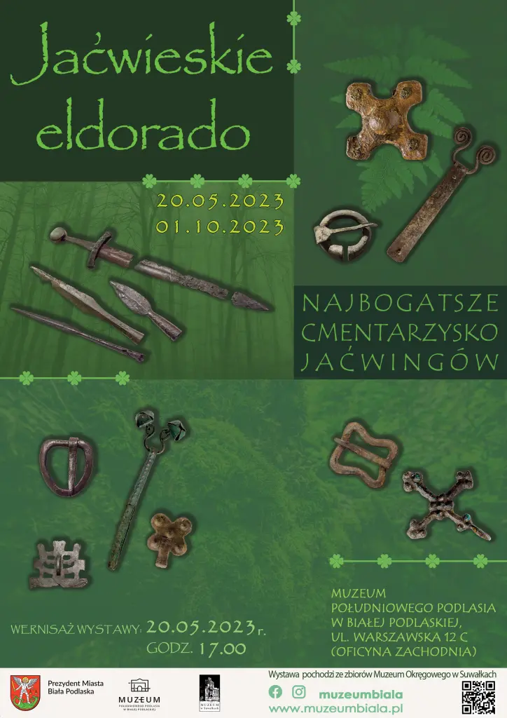 Wystawa „Jaćwieskie eldorado” plakat