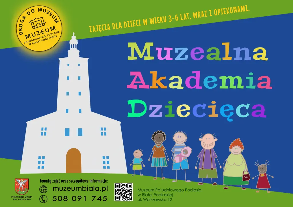 Muzealna Akademia Dziecięca plakat