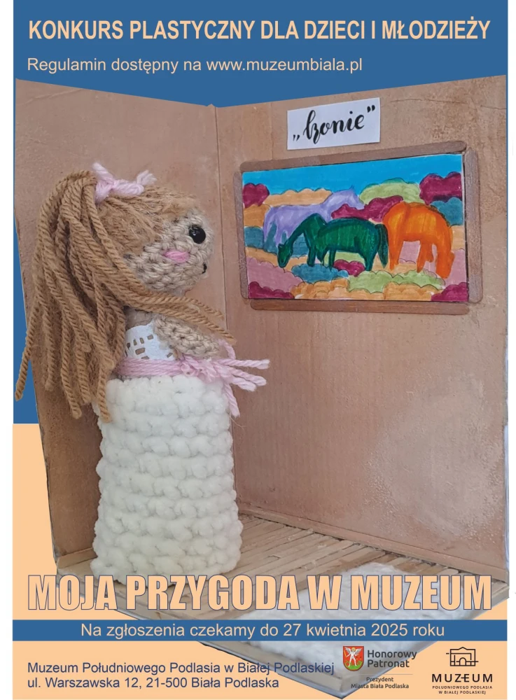 Plakat . Moja przygoda w Muzeum edycja 2025