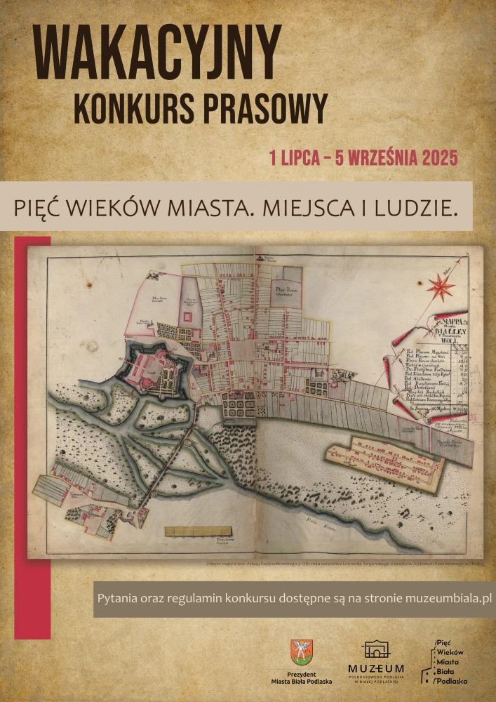 Plakat. Wakacyjny konkurs prasowy