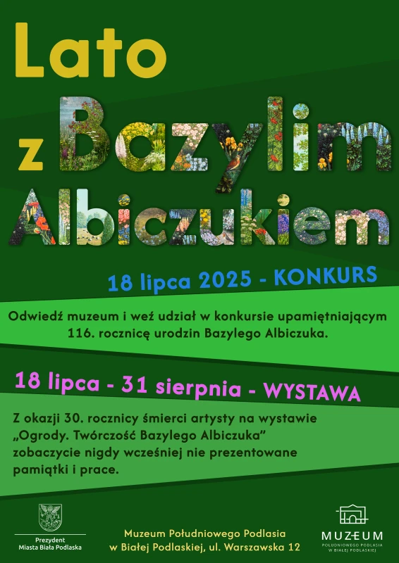 Lato z bzylim Albiczukiem. Plakat