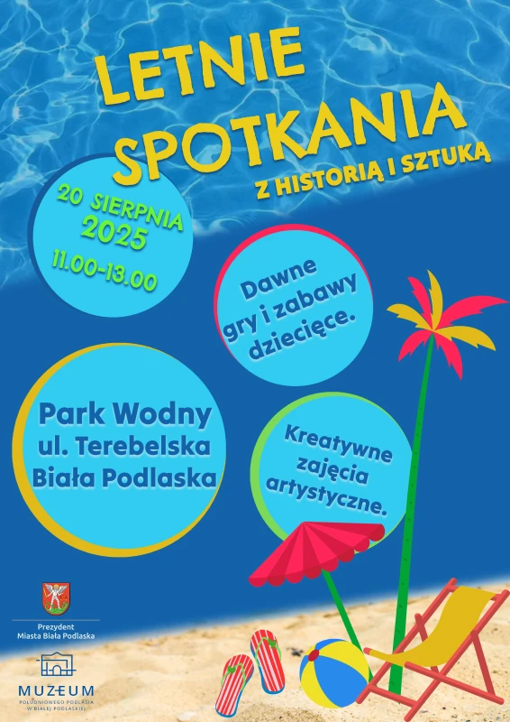 Letnie spotkania z historią i sztuką plakat 20 sierpnia