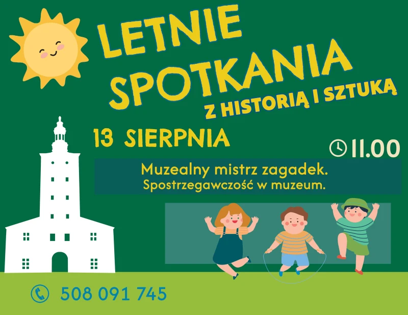 Letnie spotkania plakat 13 sierpnia