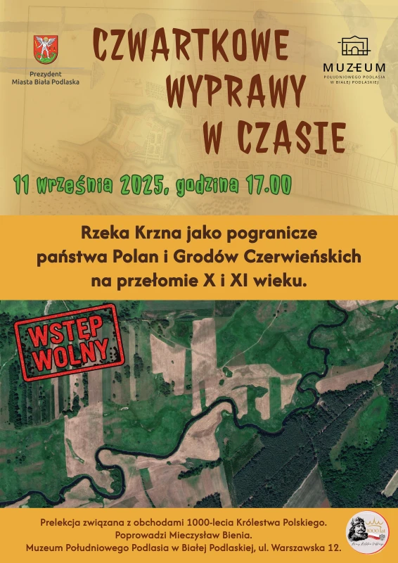 Czwartkowe wyprawy w czasie plakat