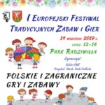 I Europejski Festiwal Tradycyjnych Zabaw i Gier